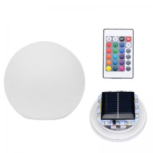 Buy cheap PE Plastic Glow Ball Light Remote Control Portable For Swimming Pool product