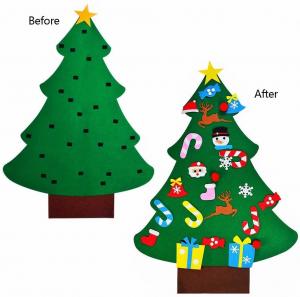 Buy cheap Detachable Ornaments Handcrafted Christmas Decorations , Christmas Crafts For Kids product