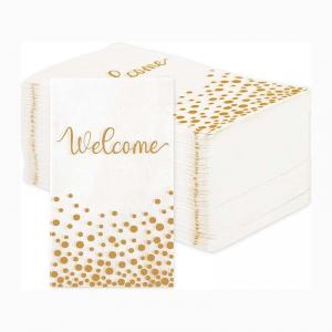 China Virgin Wood Paper Napkin Tissue 2 Ply 3 Ply For Wedding Birthday Decoration on sale