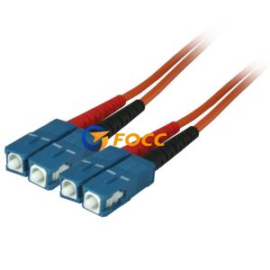 China Custom OM2 Optical Fiber Cables SC SC Multimode Fiber Patch Cable on sale