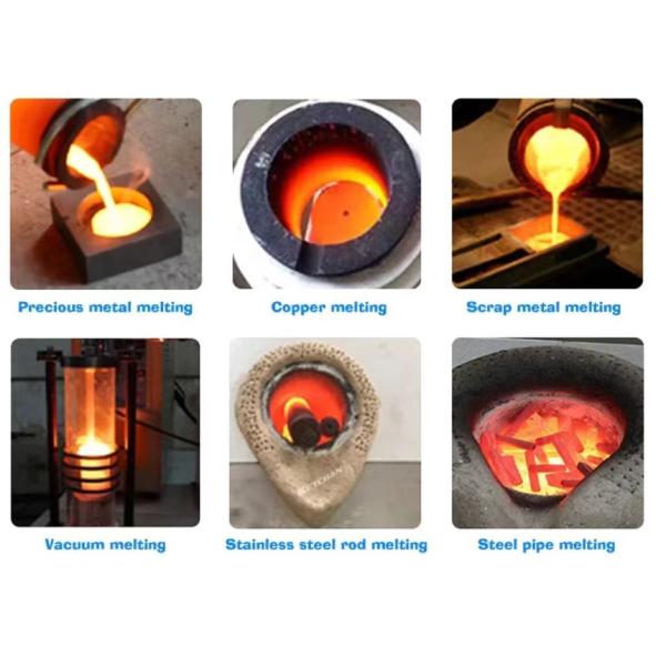 IGBT Control Industrial Induction Heating Machine Medium Frequency For Bearings