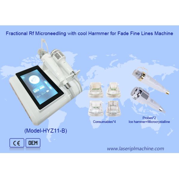RF Hifu Ice Harmmer 2 In 1 Skin Tightening Anti Wrinkle Multi Function Machine