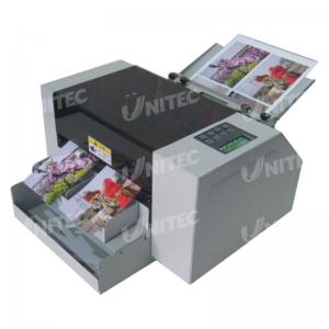 Buy cheap Electric Business Card Slitter , AC220V 50Hz Automatic Business Card Cutter product