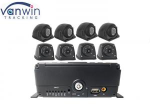 China 8CH HDD SSD SD Card Mobile DVR Camera System With GPS 4G WIFI Alarm on sale