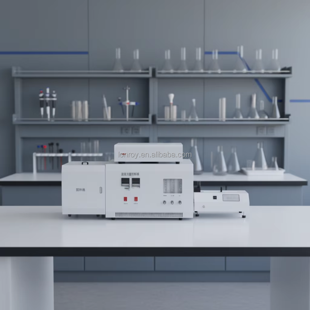 Micro-coulometric Sulfur Content Analyzer Computer Controlled Microcoulomb Titration Tester Petrochemicals Sulfur Content Tester