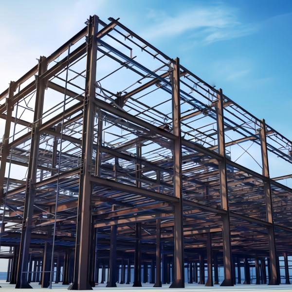 Warehouse Steel Structure Factory Workshop Building Prefab Warehouse Engineering Storage Buildings