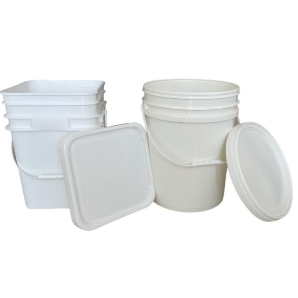 Customize 20L Plastic Pickles Food Storage Container with GAP/ISO/FDA Certification