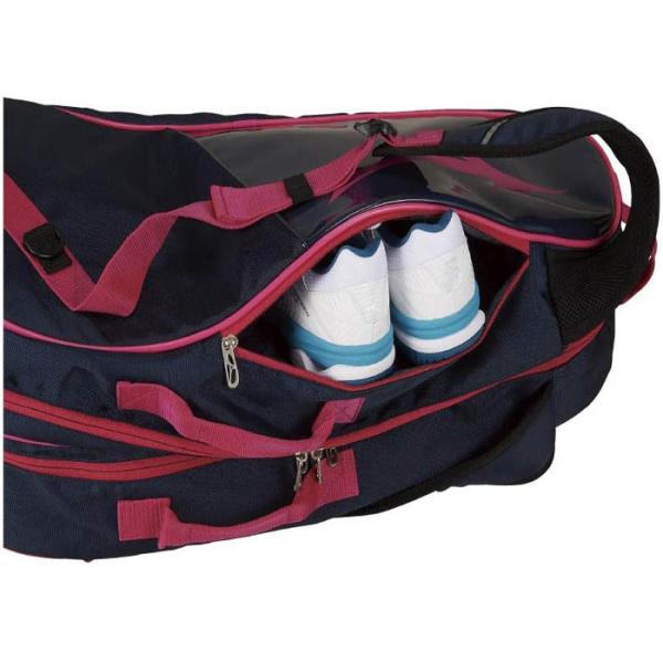 Large Capacity Sports Badminton Racket Bag With Shoe Compartment