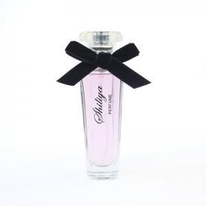 China Elegant  Perfume Bottle Decorative Bow Velvet Ribbon Pre-tie bow with elastic loops on sale