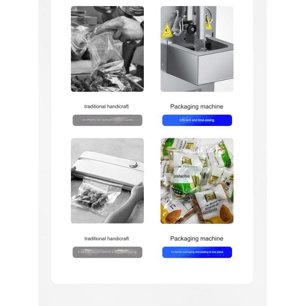 Multi-Function Commercial Packaging Machine for Small Sachets of Coffee and Tea Powder