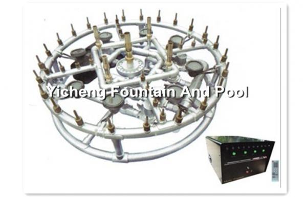 Quality Water Dancing Light Water Fountain Equipment Mini Musical Fountain For Pools / Ponds for sale
