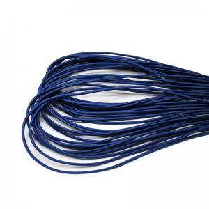 Buy cheap Colored 3mm Polyester Elastic Cord Round Braided Stretching product