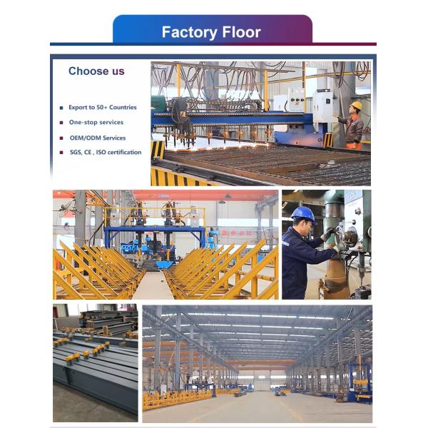 Earthquake Proof Q345 Steel Structure Building Prefab Steel Farm Building For Livestock