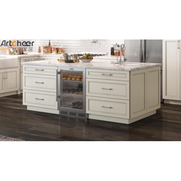 Modern Design Eco-Friendly Kitchen Island with Customizable Size for Organized Kitchen Storage
