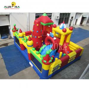 Buy cheap Outdoor Inflatable Amusement Park Castle Commercial Combo Bounce House Indoor product