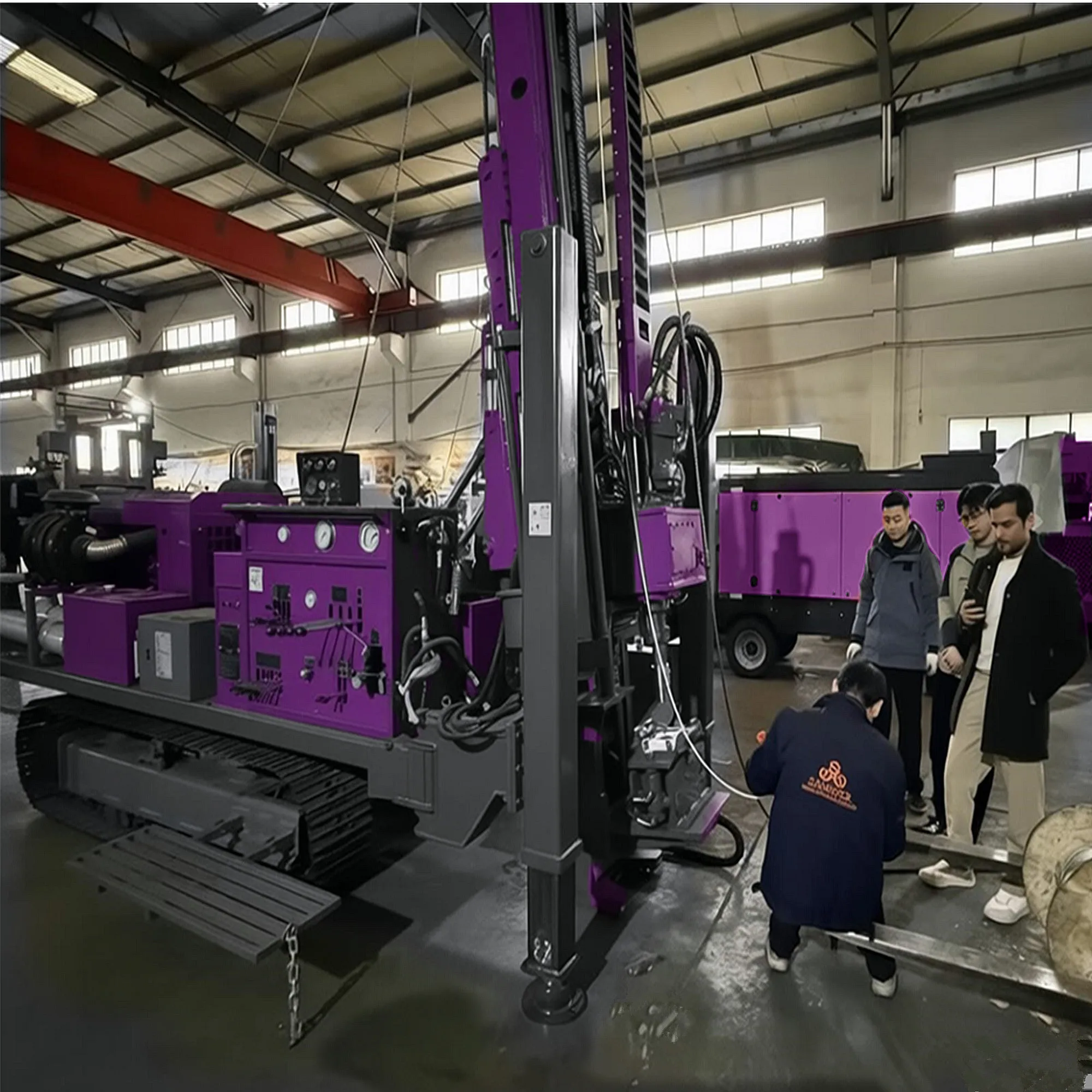 Hydraulic Core Drilling Rig Portable Diamond Drilling Rig Gold Mining Core Drilling Machine