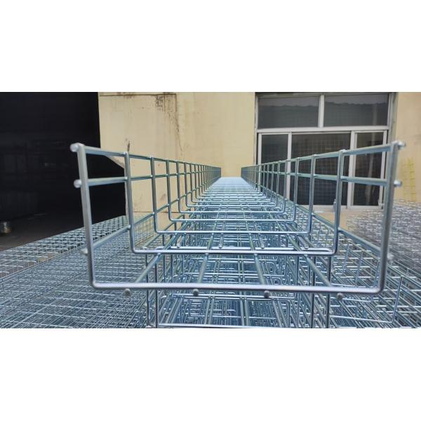 Welded 4mm Wire Mesh Cable Tray 50mm Height 150mm Width Sd / 3m