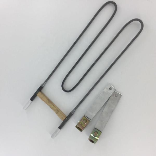 Molybdenum Disilicide (MoSi2) Heating Elements with 1800°C Max Temperature, Self-Forming Protective Quartz Layer, and Multiple Configurations