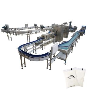 High Quality Small Scale Pasteurized Milk Combined Processing Line