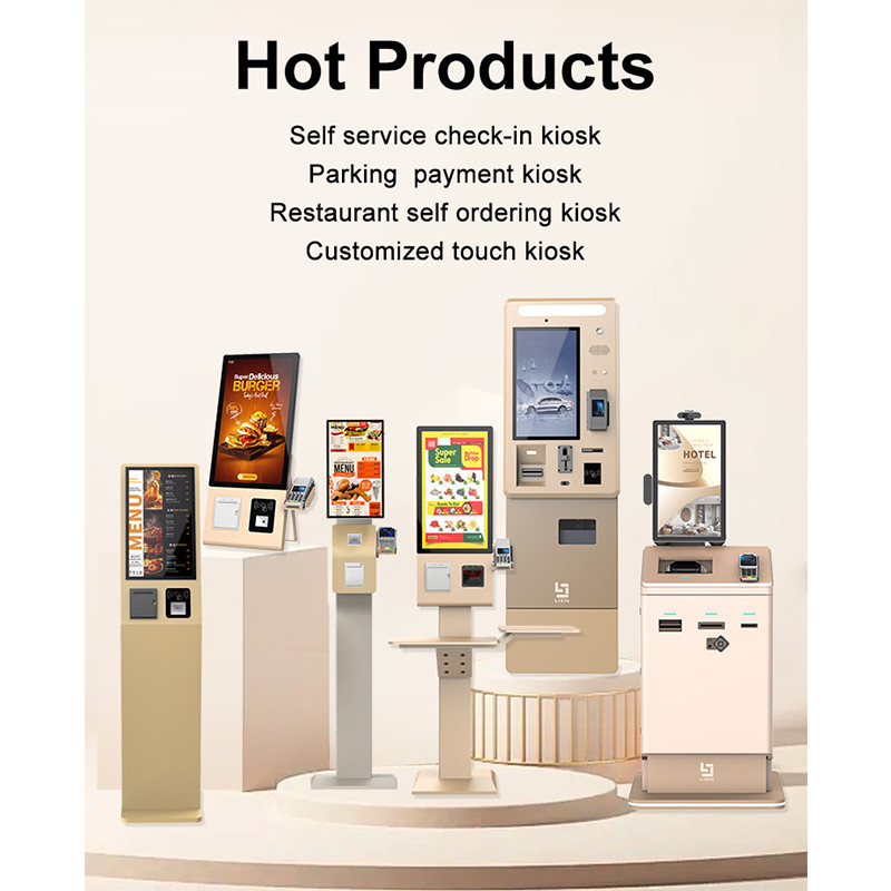 Smart Medical Self Service Kiosk Patient Check In Payment Queue Management