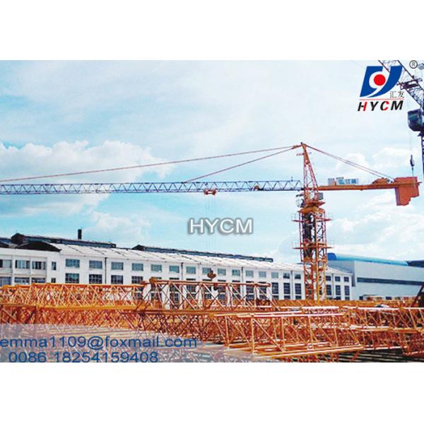 8tons Load Cat Head Tower Crane TC6513 New Model 65mts Working Boom