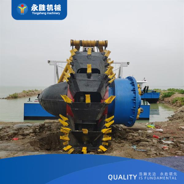 Yongsheng 16 inch Motor Powered Cutter Suction Dredger New Energy is More Energy-efficient