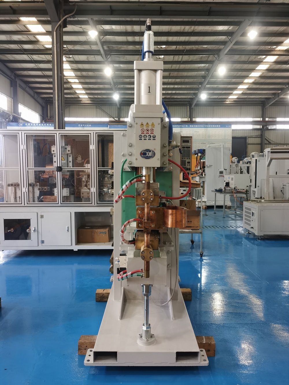 Automatic Resistance Welding Machine for Galvanized Tube T-Joint Production