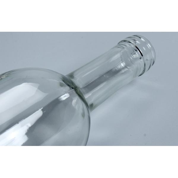 Green Empty Glass Wine Bottles Hot Stamping Surface Customized Size