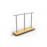 Buy cheap Top And Down Adjustable Garment Display Stand 1200 * 400 * 1400MM For Clothing from wholesalers