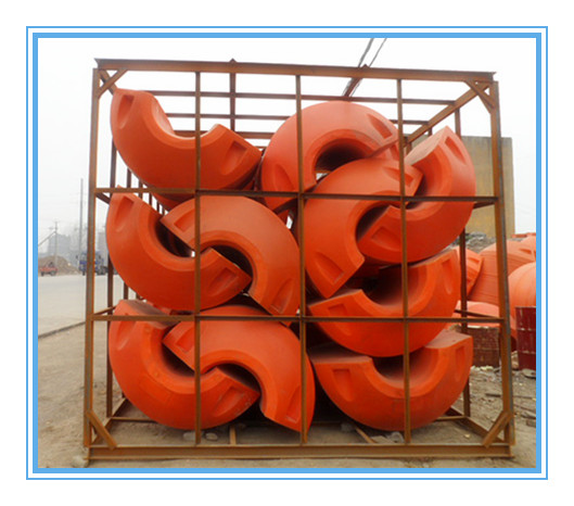 Small size dredging yellow orange color bright color floaters for dredging