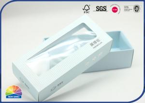 Buy cheap Blue PET Die Cut Custom Paper Folding Gift Box Matte Lamination For Children Briefs product