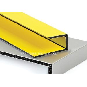 4x8ft Exterior Aluminium Wall Panels , ASTM 6mm ACM Panels In Exhibition