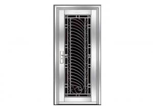 Sound Insulation Stainless Steel Residential Doors / Stainless Steel Exterior Doors