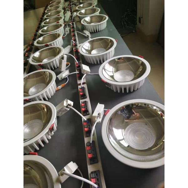 6 inch round led ceiling used 30w 40w dimmable led downlight 165mm cutout size