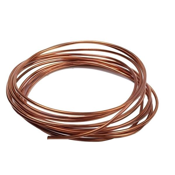 B75 ASTM Soft Copper Coil For Annealing Seamless Copper Pipe High Purity For Refrigeration