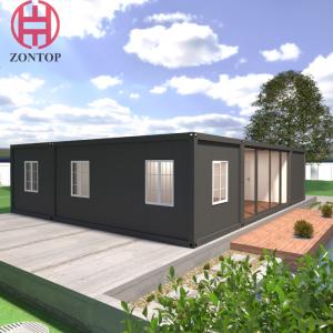 China Zontop China  Factory Storage  Prefabricated Prefab Puerto Rico Modular Foldable Portable Home 40ft Container House on sale