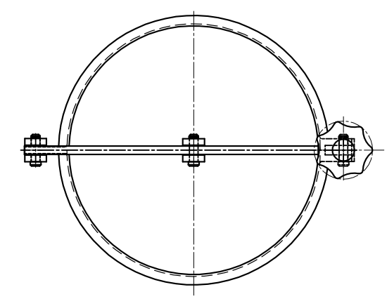 400mm Tank Manhole Cover