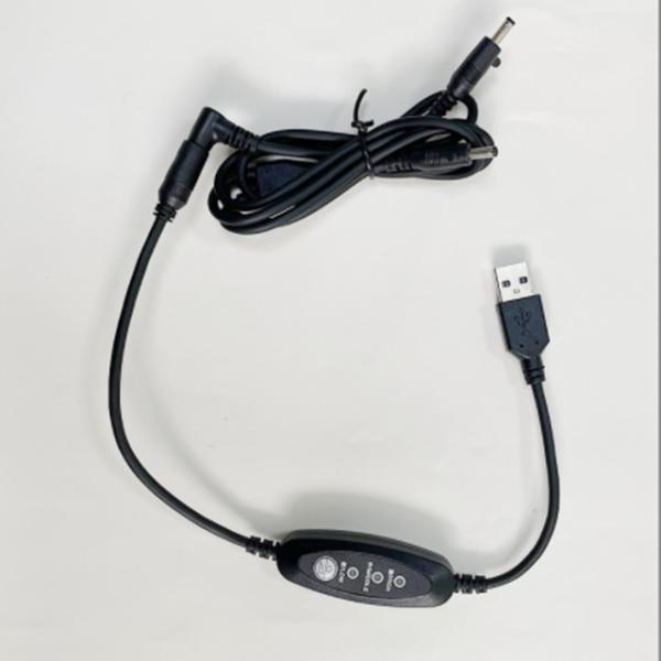 Low Voltage Usb Dc Cable 13cm Straight Angle Usb Power Switch Cable