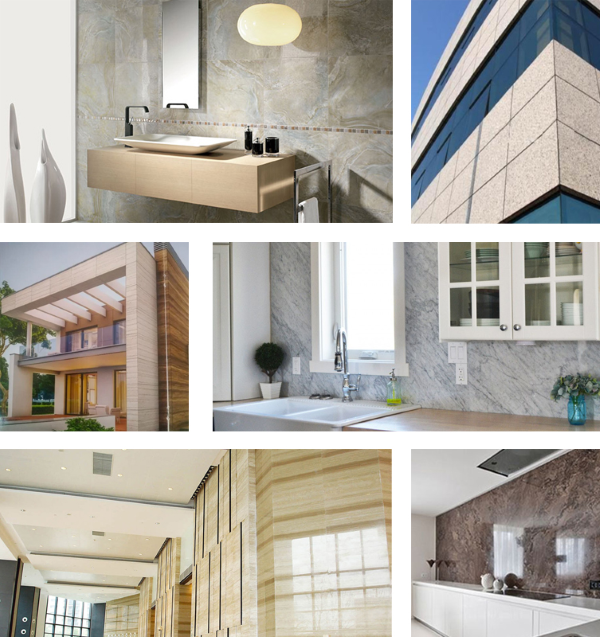 Anti Scratch Marble Aluminum Composite Panel Acp Sheet Exterior wall cladding stone texture look
