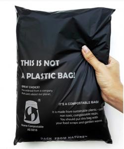 Buy cheap Biodegradable Logo Printed Compostable Poly Bags For Clothing Packaging product