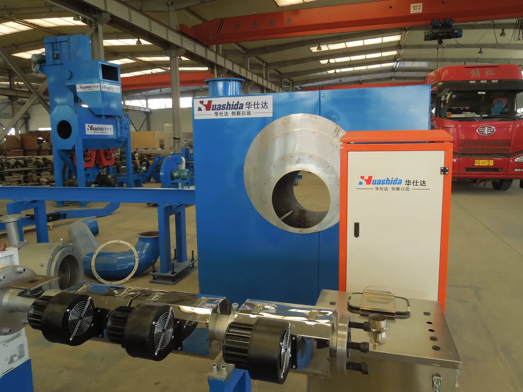Medium Frequency Heating Rust Removal For 3LPE Steel Pipes 48-3000mm
