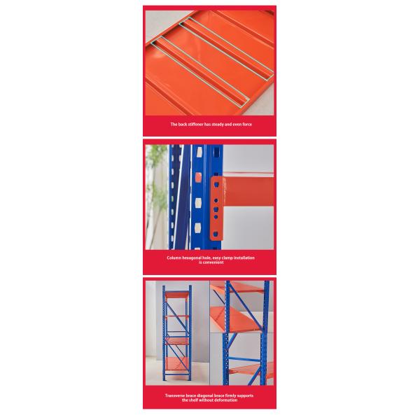 Warehouse Rack / Warehouse Shelving For Heavy Duty Storage