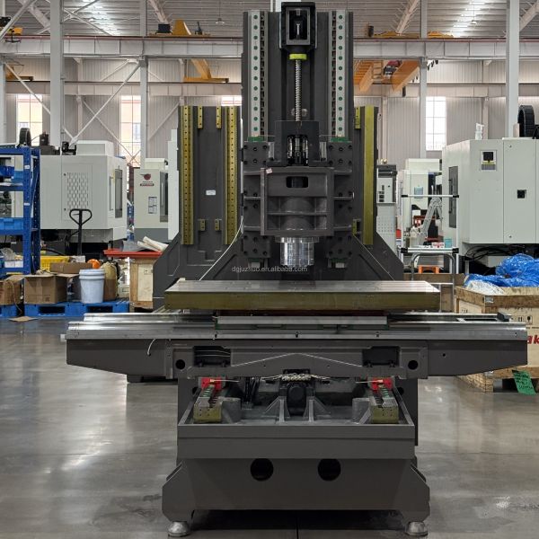Compact 3 Axis VMC855 CNC Vertical Machining Center Box Type Head BT40 Taper Milling System 8000 RPM