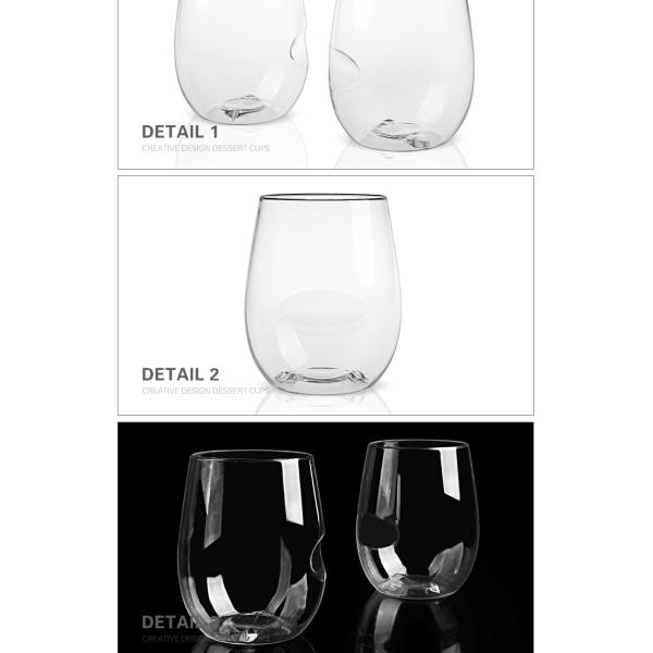 New products fancy design 460ml PETG beer cup for party wedding