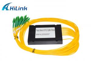 China High Reliability 1*16 PLC Splitter Module Wide Operation Wavelength 3.0mm ABS Box on sale