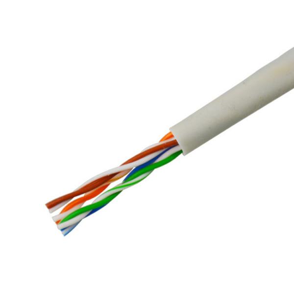 Quality Solid Pure Copper PE Jacket Ethernet CAT6 UTP Cable for sale