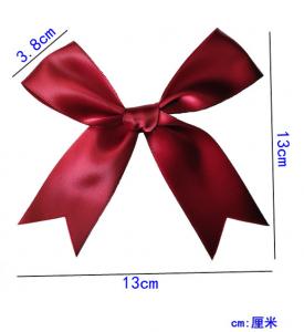 Buy cheap Red Pink ribbon Pre-made Gift Decorative Ribbon and Bows Craft Gift ribbon Bows product