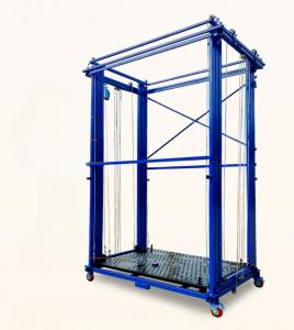 Buy cheap 300kg Mobile Lift Scaffolding Equipment For Lifting Materials product