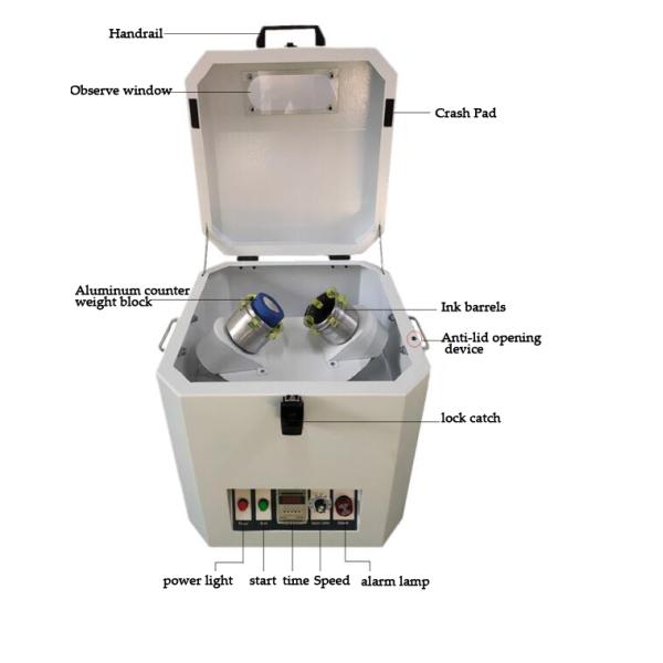 900g Offset Ink Mixer SMT Solder Paste Planetary Centrifugal Mixer 450g * 2