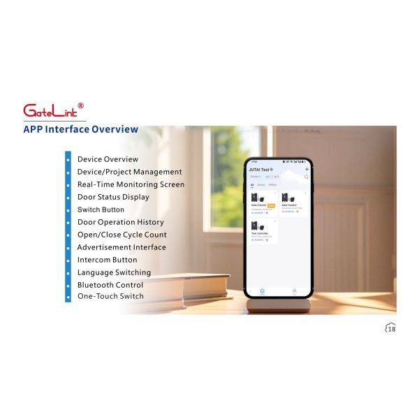 Heavy-Duty WiFi Access Control Controller 12-24V DC Universal Power Isolated Relay Output Anti-Interference Design for Harsh Environment Access